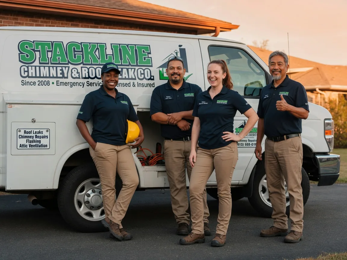 Chimney flashing repair company in Ashford, CT